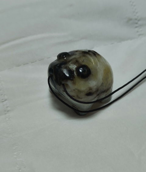 古玩玉器和田玉“提油玉蛙”真品鑒賞圖