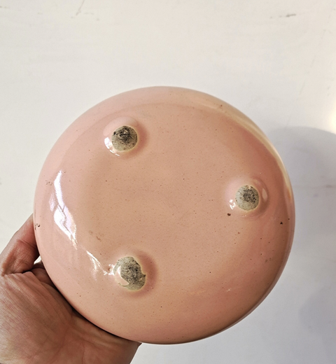 古玩陶瓷桃紅筆洗真品鑒賞圖