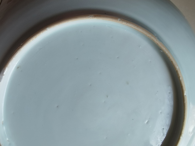 古玩陶瓷青花盤真品鑒賞圖