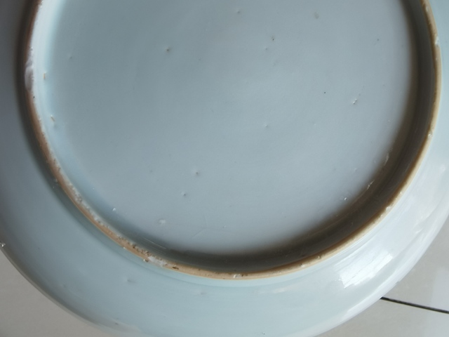 古玩陶瓷青花盤真品鑒賞圖