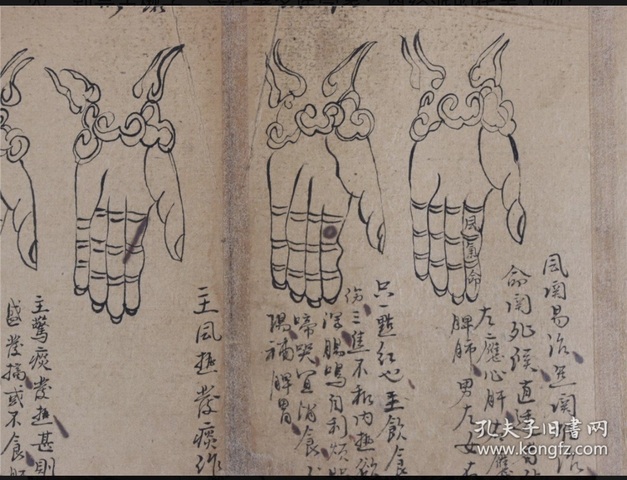 古玩字畫黃元御手稿真品鑒賞圖