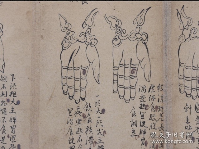 古玩字畫黃元御手稿真品鑒賞圖