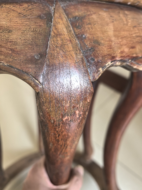 古玩雜項花幾真品鑒賞圖