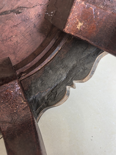 古玩雜項花幾真品鑒賞圖