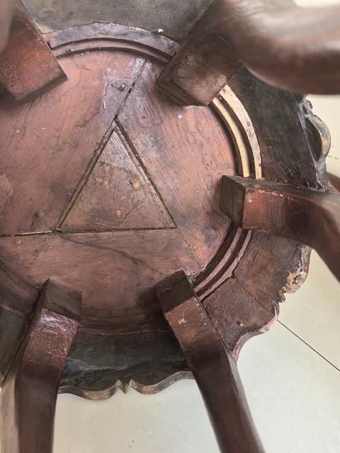 古玩雜項花幾真品鑒賞圖