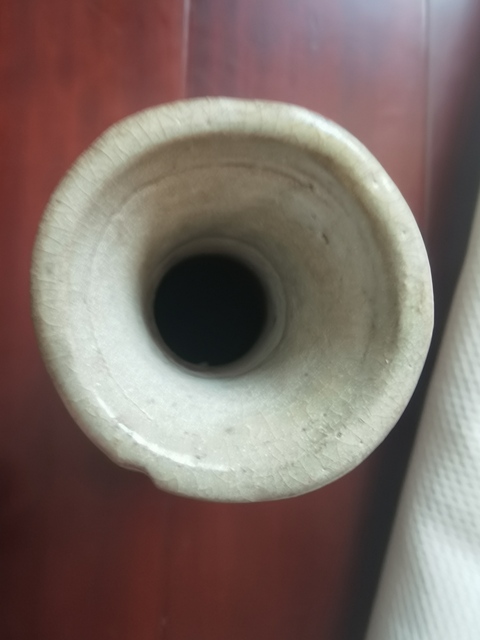 古玩陶瓷宋代長頸瓶真品鑒賞圖