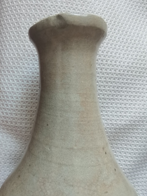 古玩陶瓷宋代長頸瓶真品鑒賞圖