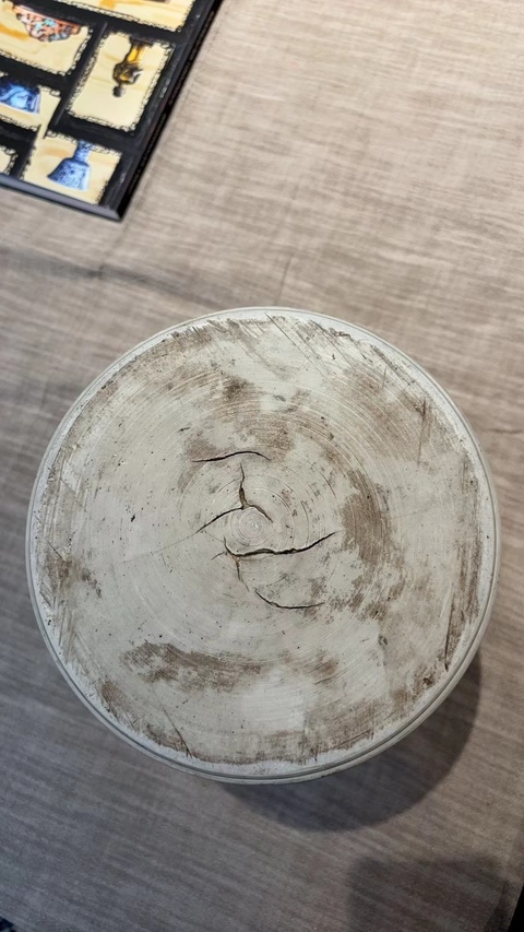 古玩陶瓷青花人物故事紋筆筒真品鑒賞圖