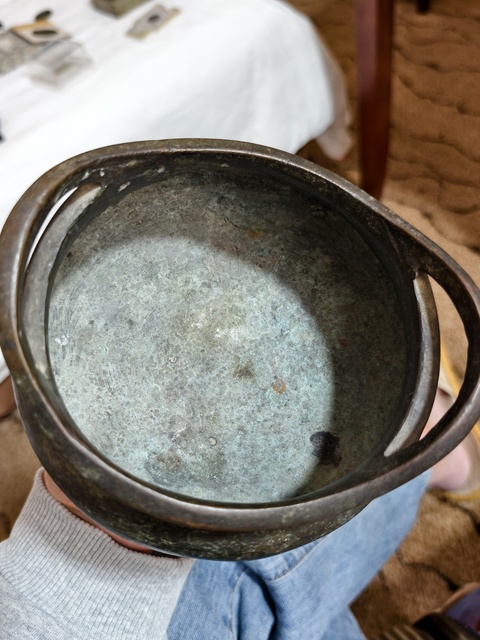 古玩銅器銅爐真品鑒賞圖