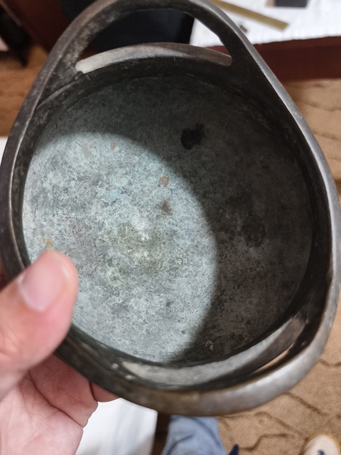 古玩銅器銅爐真品鑒賞圖