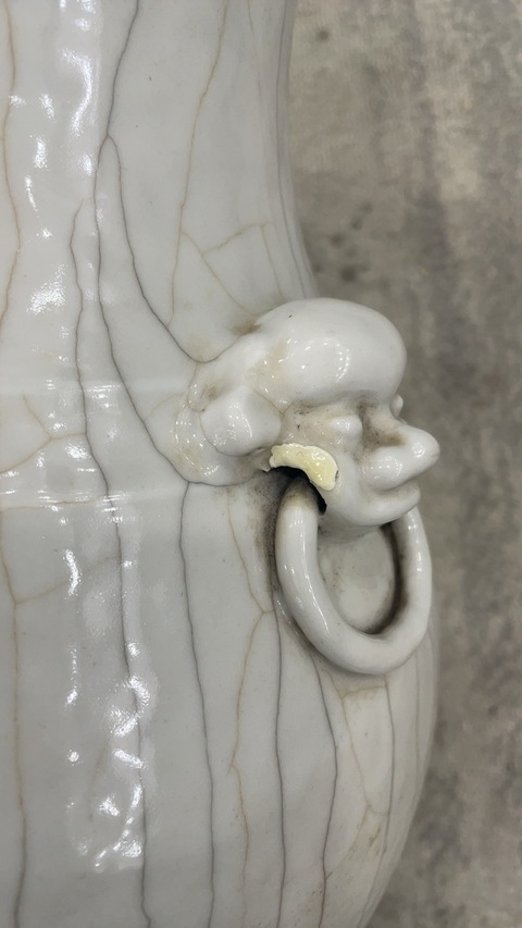 古玩陶瓷哥釉尊真品鑒賞圖