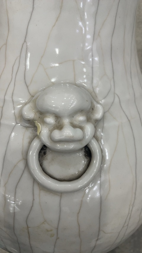 古玩陶瓷哥釉尊真品鑒賞圖