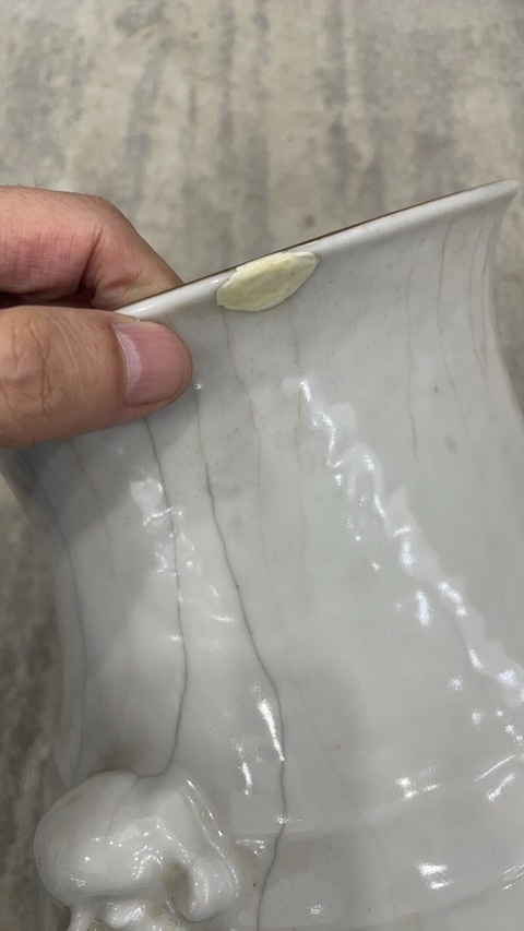 古玩陶瓷哥釉尊真品鑒賞圖