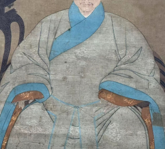 古玩字畫明末清初·學士圖 真品鑒賞圖