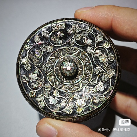 古玩雜項螺鈿漆器真品鑒賞圖
