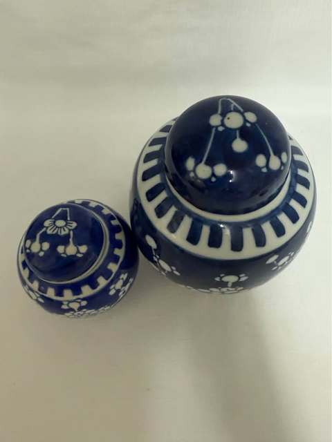 古玩陶瓷創(chuàng)匯 青花冰梅罐真品鑒賞圖