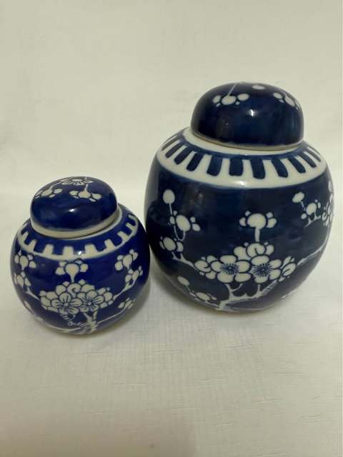 古玩陶瓷創(chuàng)匯 青花冰梅罐真品鑒賞圖