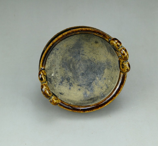 古玩陶瓷紫金釉三獸足香爐真品鑒賞圖