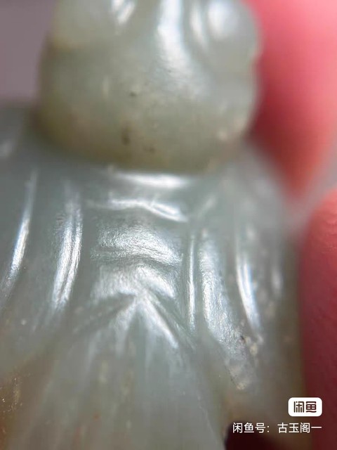 古玩玉器和田玉鳥真品鑒賞圖