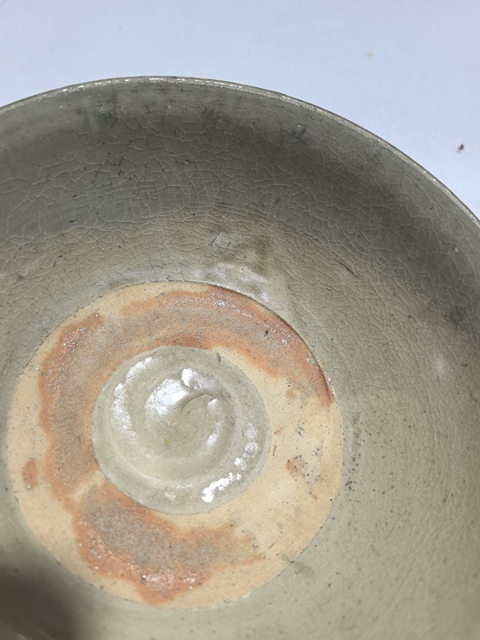 古玩陶瓷 澀圈圈足疊燒工藝碗真品鑒賞圖