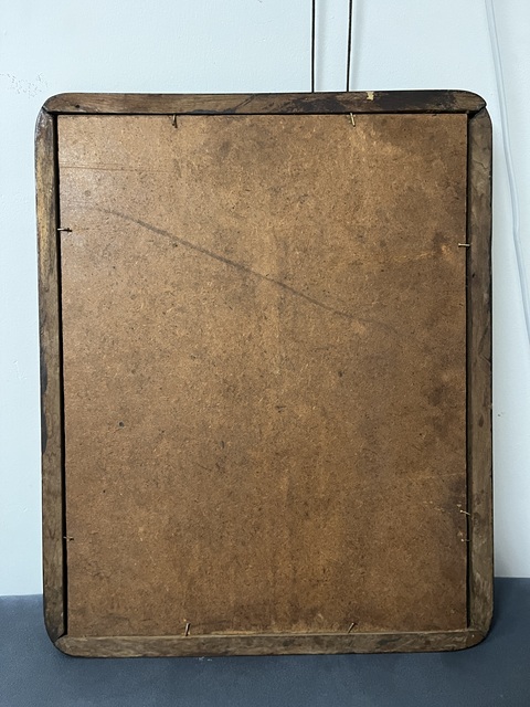 古玩雜項玻璃畫真品鑒賞圖