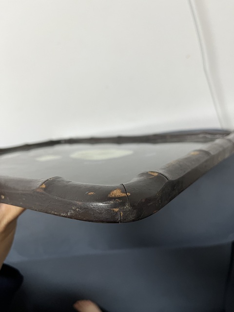 古玩雜項玻璃畫真品鑒賞圖