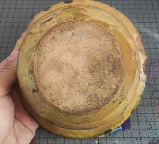 古玩陶瓷明代三彩香爐真品鑒賞圖