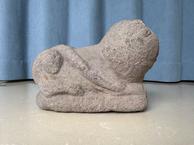 古玩雜項石獸真品鑒賞圖