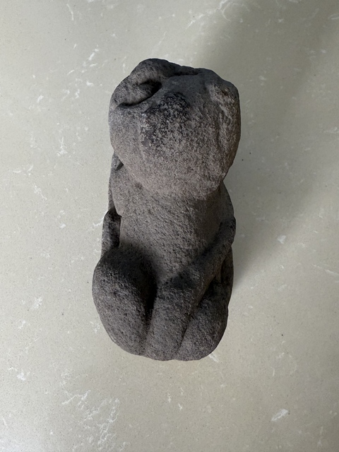 古玩雜項石獸真品鑒賞圖