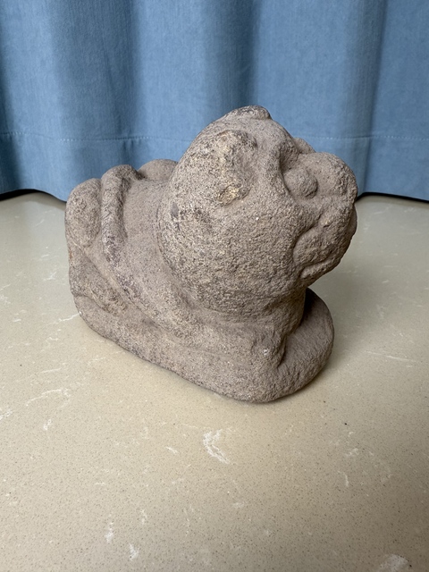 古玩雜項石獸真品鑒賞圖