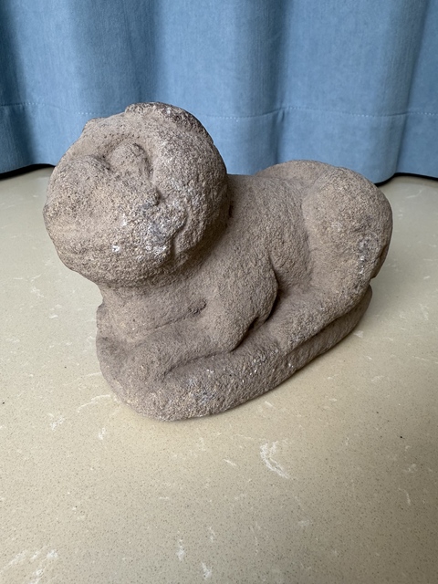 古玩雜項石獸真品鑒賞圖