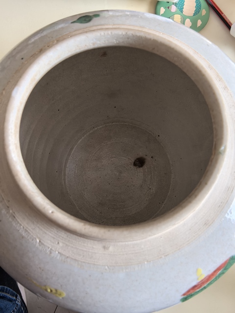 古玩陶瓷粉彩罐真品鑒賞圖