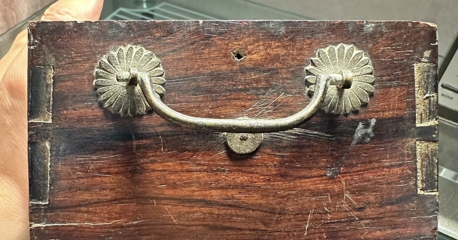 古玩雜項(xiàng)酸枝木雕刻制作木盒真品鑒賞圖