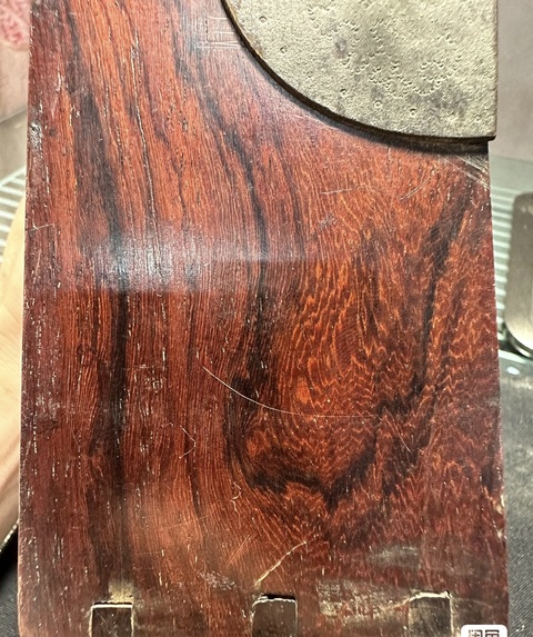 古玩雜項(xiàng)酸枝木雕刻制作木盒真品鑒賞圖