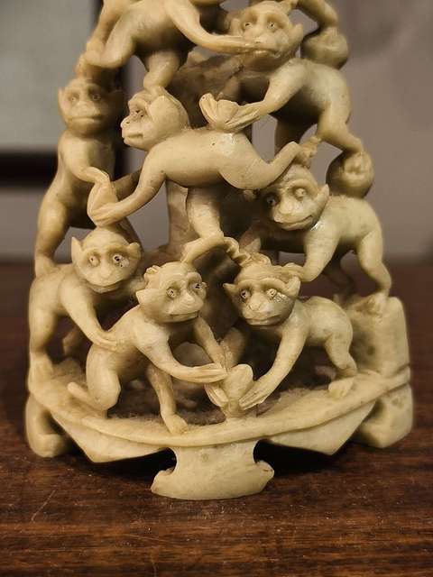 古玩雜項青田石擺件真品鑒賞圖