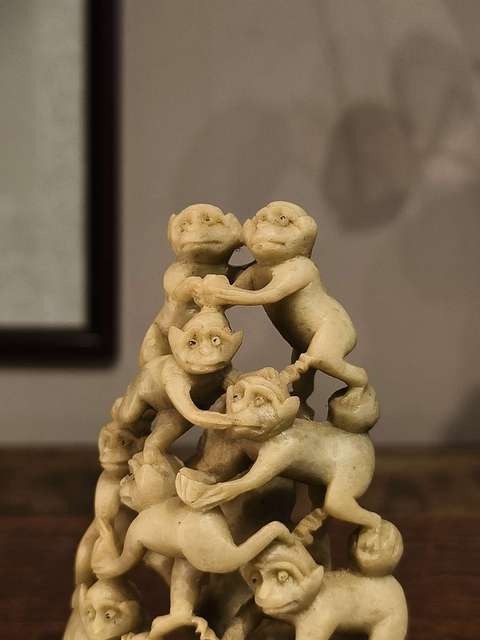 古玩雜項青田石擺件真品鑒賞圖