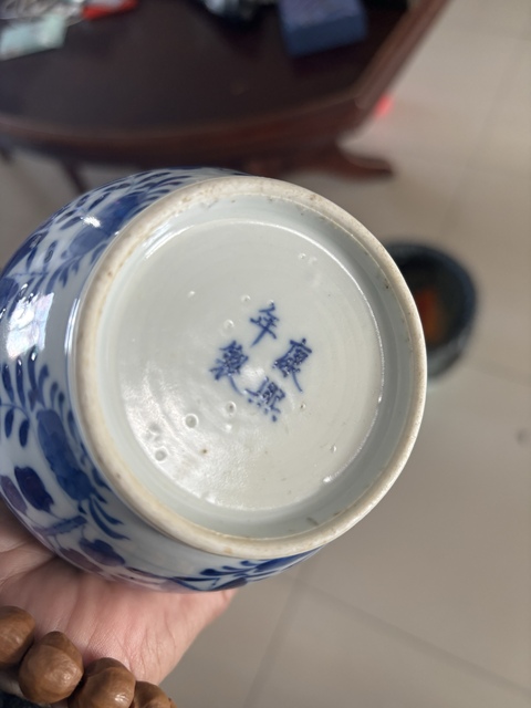 古玩陶瓷晚清龍紋葫蘆瓶真品鑒賞圖