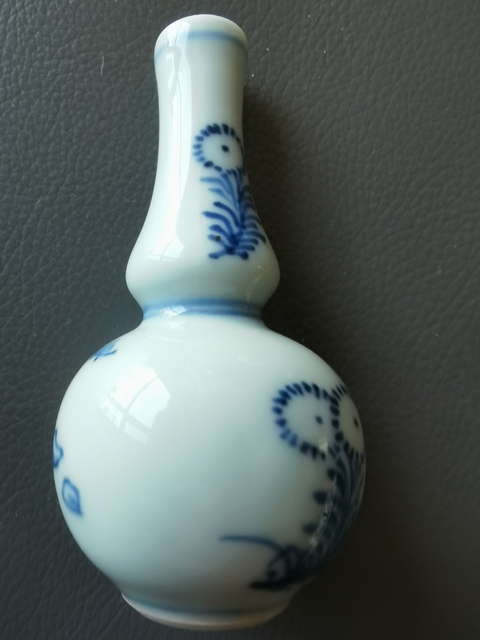 古玩陶瓷康熙葫蘆瓶真品鑒賞圖