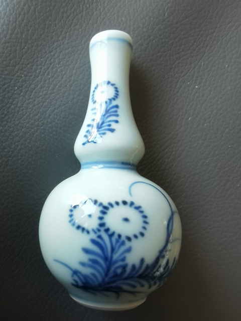 古玩陶瓷康熙葫蘆瓶真品鑒賞圖