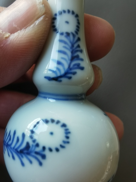 古玩陶瓷康熙葫蘆瓶真品鑒賞圖