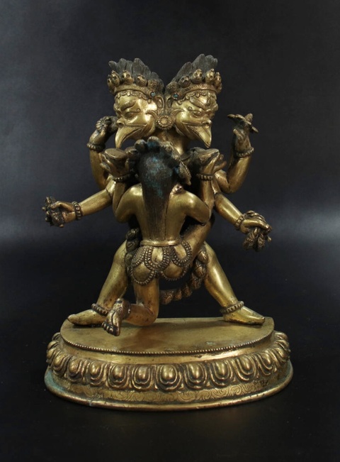 古玩銅器造像真品鑒賞圖