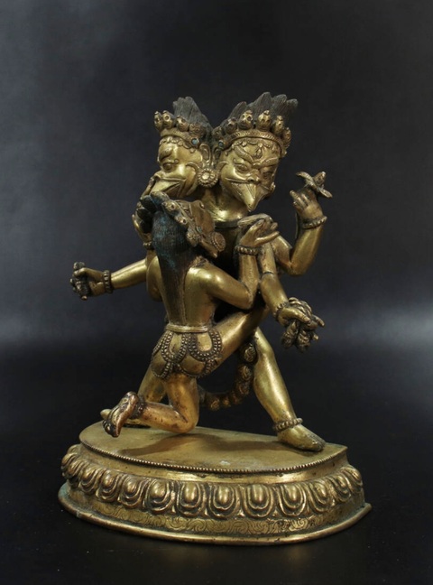 古玩銅器造像真品鑒賞圖