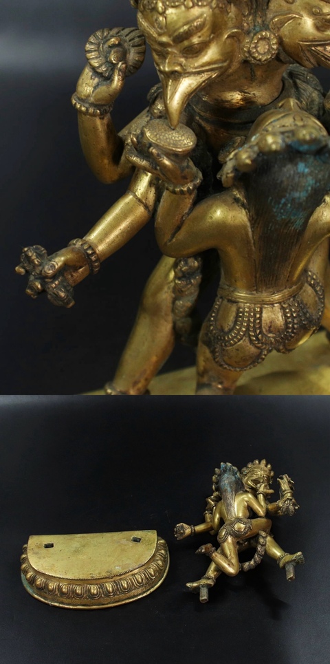 古玩銅器造像真品鑒賞圖