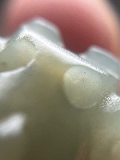 古玩玉器和田玉鳥真品鑒賞圖