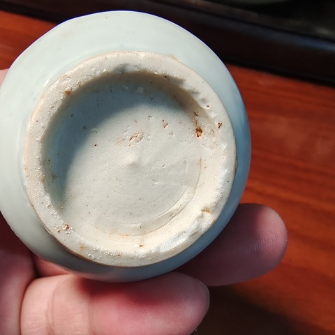 古玩陶瓷白釉瓶真品鑒賞圖