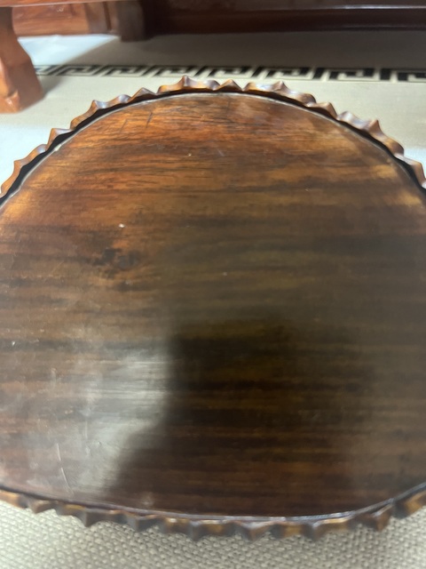 古玩雜項蓮花底座真品鑒賞圖