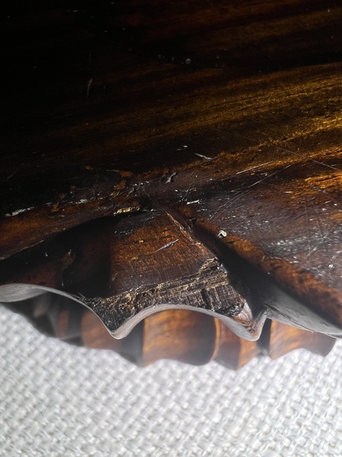 古玩雜項蓮花底座真品鑒賞圖