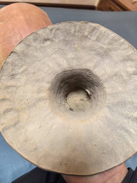 古玩陶瓷齊家文化紅陶衣蓋罐真品鑒賞圖