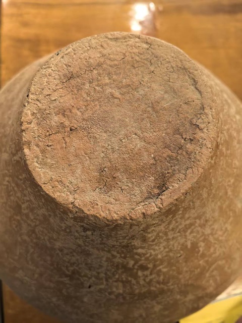 古玩陶瓷齊家文化紅陶衣蓋罐真品鑒賞圖