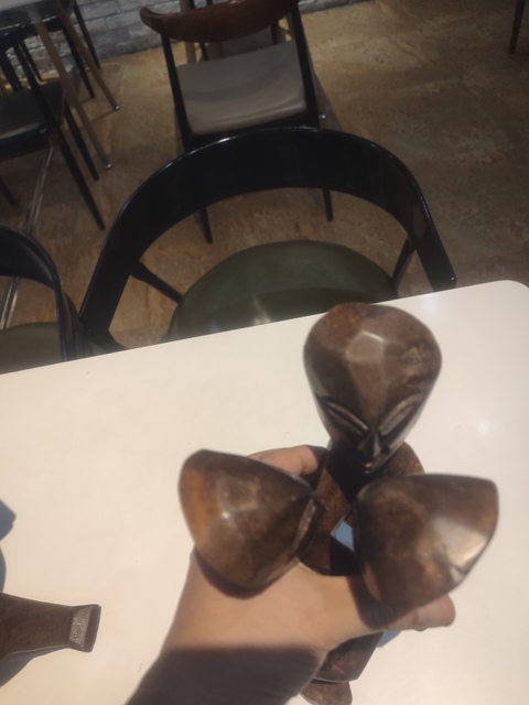 古玩雜項木雕玩具真品鑒賞圖